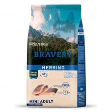 Bravery Herring Mini Adult сухой корм для собак малых пород с селедкой 2 кг
