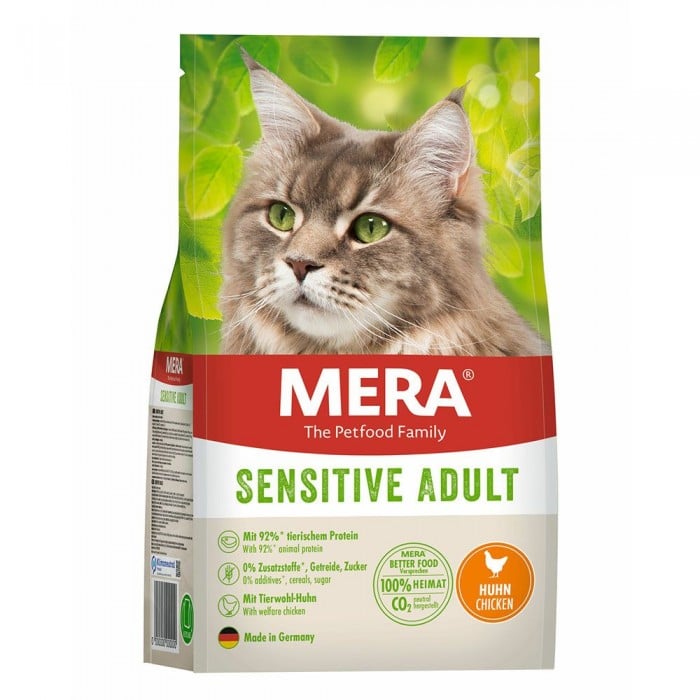 Mera Cats Sensitive Adult Сhicken (Huhn) сухой корм для котов с курицей 0,4 кг