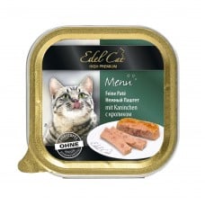 Edel Cat Паштет с кроликом для кошек 100g