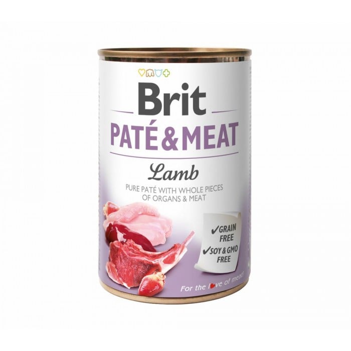 Brit Paté and Meat Dog с ягненком 400 g