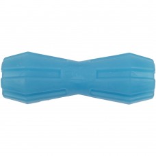 AGILITY игрушка для собак гантель с отверстием (голубая) 12 см