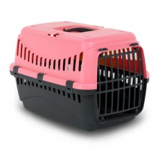 Bergamo Gipsy 1 Small Corall переноска с пластиковой дверцей для кошек и собак до 6 кг (коралл)