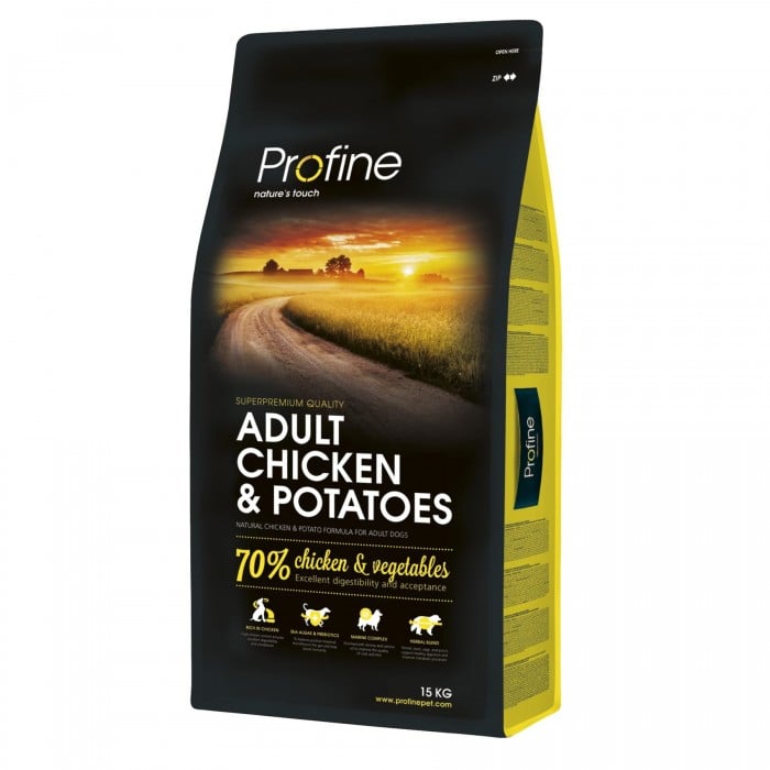 Profine Adult Chicken сухий корм для всіх порід з куркою 15 кг