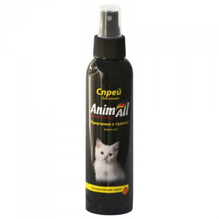AnimAll спрей для приучения котят к туалету 150 мл