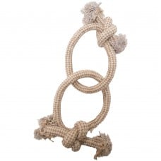 Croci Eco игрушка для собак "Канатные кольца" 16х32 см