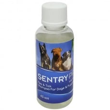 Sentry PRO Green Tea & Ginger шампунь от блох и клещей с ароматом имбиря 45 мл
