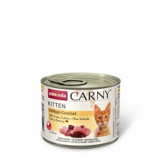 Animonda Carny Kitten Poultry Cocktail влажный корм с птицей для котят 200 г