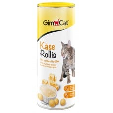 GimCat Kase-Rollis - витаминизированное лакомство с сыром для кошек 850шт./425 г