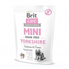Brit Care GF Mini Yorkshire сухой корм для йоркширских терьеров с лососем и тунцом  0,4 кг