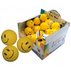 Croci игрушка для кошек "Мяч смайлик" (желтый)