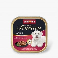 Animonda Vom Feinsten Adult with Beef + lamb влажный корм с говядиной и ягненком для собак 150 г