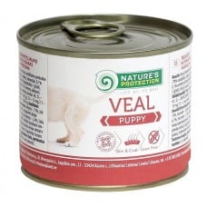 Nature's Protection Puppy Veal влажный корм для щенков с телятиной 200 г*6шт.