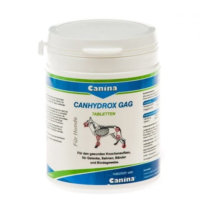 Canina Petvital Canhydrox GAG витамины для суставов собак крупных пород 200 г/120 таб.