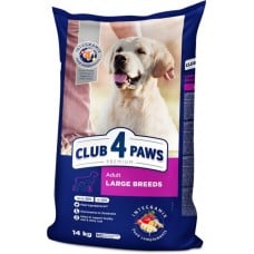 Club 4 Paws Adult Large Breeds Premium сухой корм для собак крупных пород с курицей 14 кг