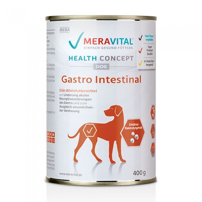 MERA MVH Gastro Intestinal влажный корм для собак при расстройствах пищеварения 0,4 кг