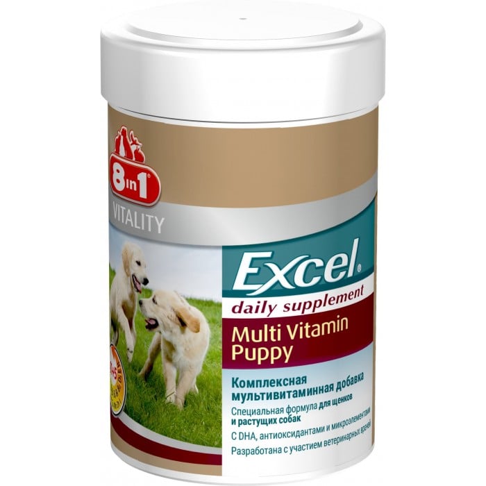 Excel Multi Vit-Puppy витамины для щенков 100таб/185ml