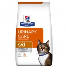 Hill's PD s/d Feline Urinary Care Chicken при заболеваниях мочевыделительной системы котов 1,5 кг