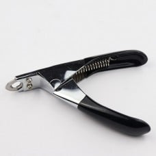 Пухнастики кігтеріз-гільйотина для котів та собак (чорний) 10,5х12,5 см