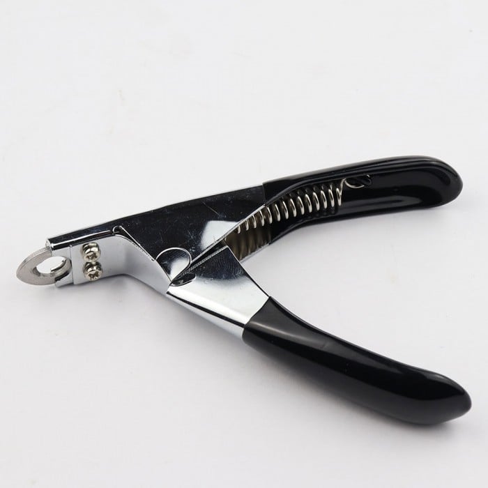 Пухнастики кігтеріз-гільйотина для котів та собак (чорний) 10,5х12,5 см