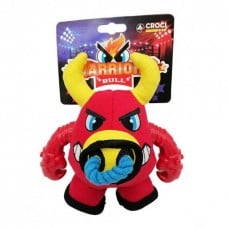 Croci игрушка для собак "Бык - сказочный воин" с пищалкой 18х12х12 см