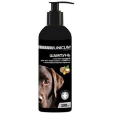Unicum шампунь для собак с маслом макадамии 200 мл.