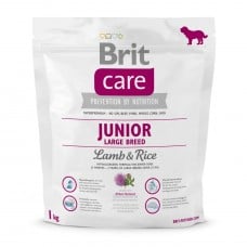 Brit Care Junior Large Breed Lamb and Rice cухой корм для щенков крупных пород 1 кг