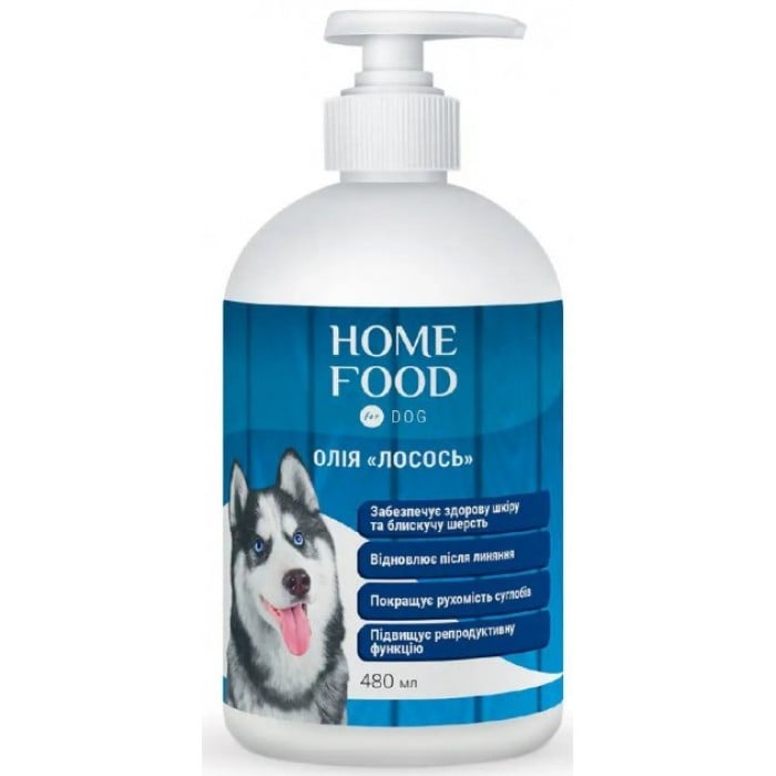 Home Food масло для здоровья кожи и шерсти собак