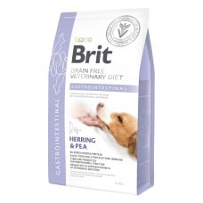 Brit GF VetDiets Dog Gastrointestinal сухой корм для собак с селедкой, лососем, горохом 2 kg