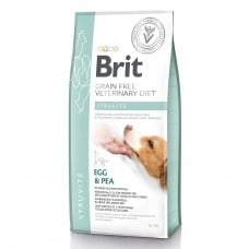 Brit GF Veterinary Diets Dog Struvite сухой корм для собак с яйцом, индейкой и горохом 12 kg