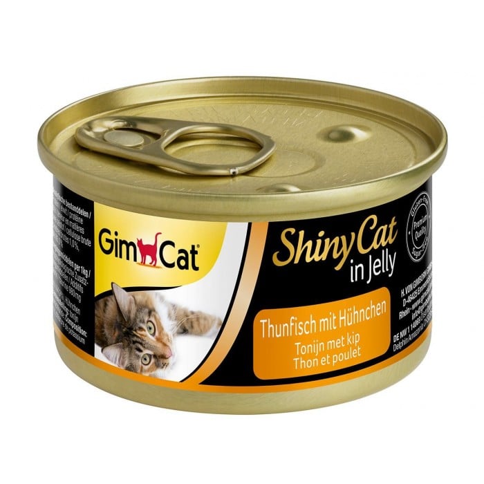GimCat Shiny Cat тунец и курица 70g