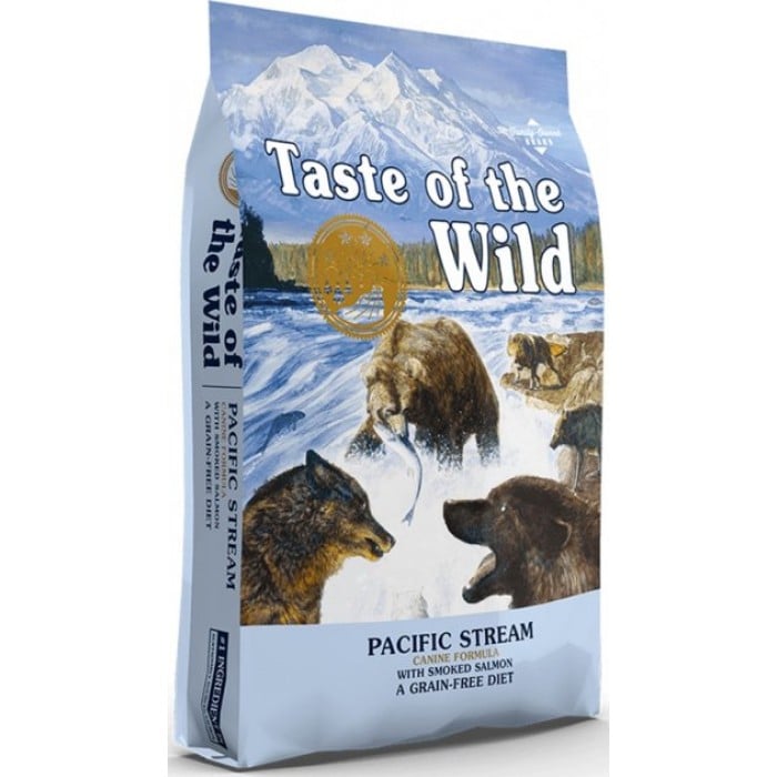 Taste of the Wild Pacific Stream Canine Formula сухой корм для собак с лососем 12,2 кг