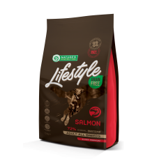Nature's Protection Lifestyle Grain Free Salmon Adult All Breeds для собак з лососем 1,5 кг