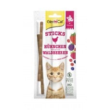 GimCat Superfood Duo-Sticks с курицей и ягодами для кошек 3 шт.