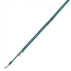 Trixie Cavo поводок-перестежка для собак крупных и гигантских пород цвета морская волна/графит размер: L-XL 2м/18мм