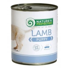Nature's Protection Puppy Lamb влажный корм для щенков с ягненком 400 г*6шт.