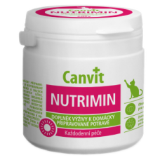 Canvit Nutrimin витамины для повышения иммунитета у кошек 150 г