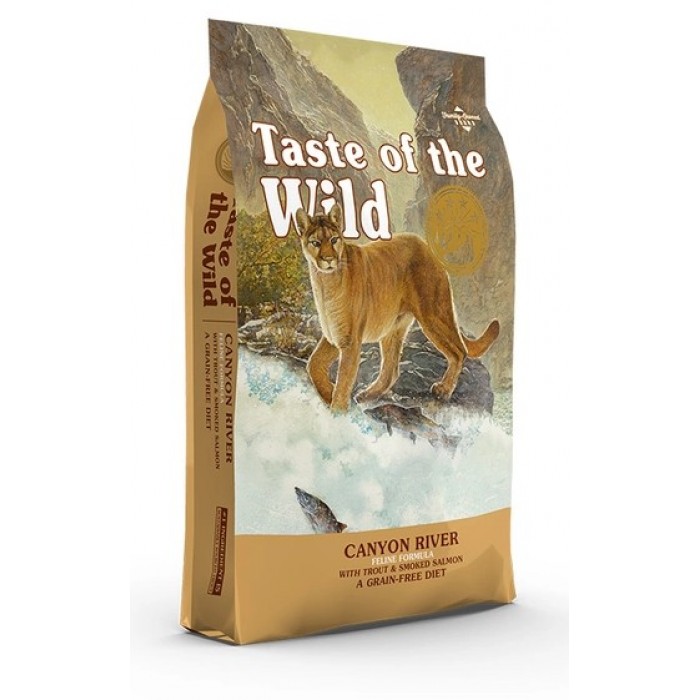 Taste of the Wild Canyon River Feline Formula сухой корм для кошек с форелью и лососем 2 кг
