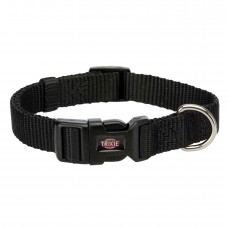 Trixie Premium ошейник для собак мини пород (чёрный) S 25-40см/15мм