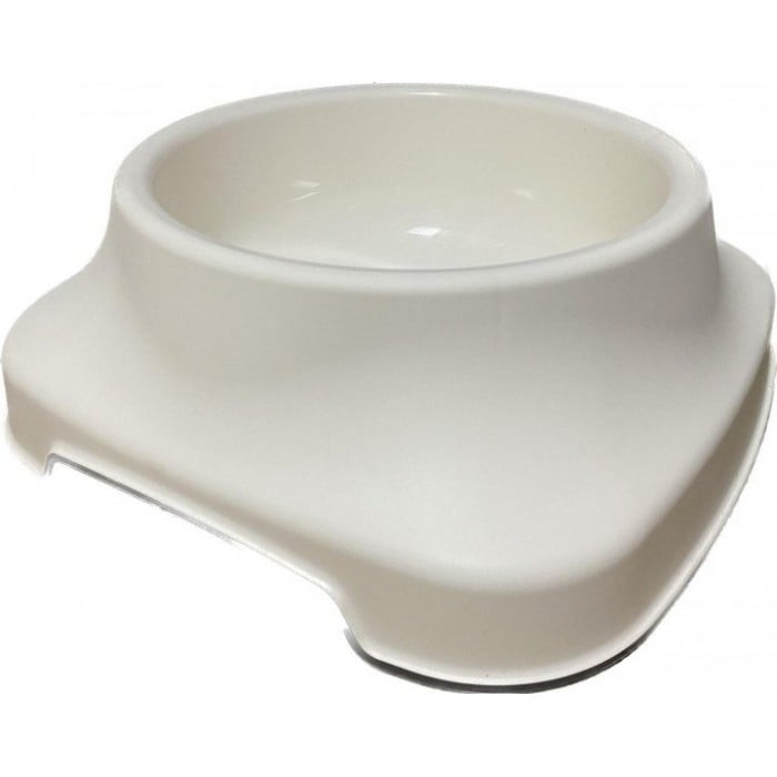 Irak Plast пластиковая миска для собак (белая) 2 л