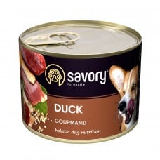 Savory Dog Gourmand утка 200g