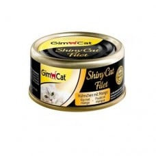 GimCat Shiny Cat Filet курица и манго 70g