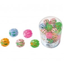 Croci игрушка для кошек "Мяч-клетка со звонком" (в ассортименте)