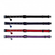 Trixie ошейник для котов вельвет з заклепками 4-х цветов