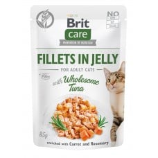 Brit Care Cat pouch филе в желе с тунцом 85g