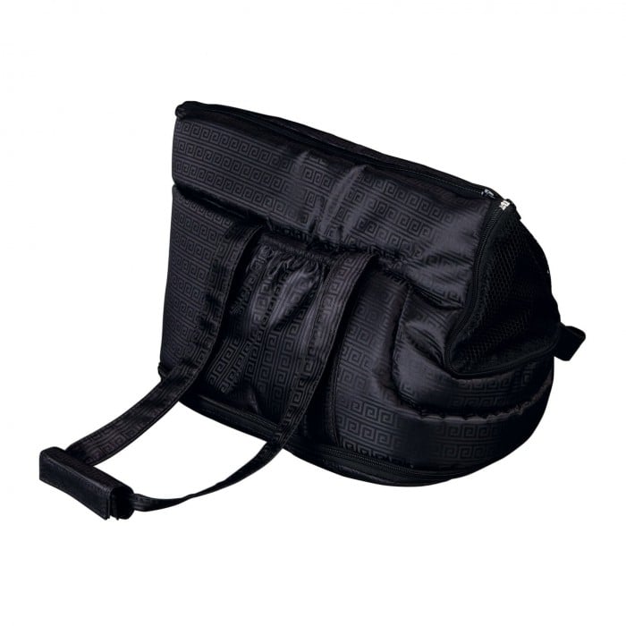 Trixie Riva сумка-переноска для котів та собак чорна 26x30x45 см