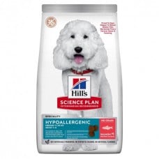Hill's SP Canine Adult Hypoallergenic Medium сухой корм для собак средних пород с лососем 12 кг