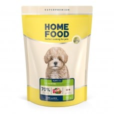 Home Food Puppy Mini сухой корм для щенков малых пород 1-12 месяцев "Ягнятина с рисом" 0,7 кг