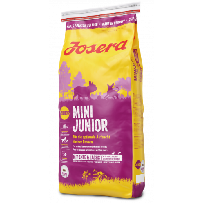 Josera MiniJunior сухой корм для собак мини пород с 6-недельного возраста 15 кг