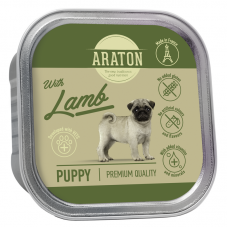 ARATON Puppy with Lamb влажный корм для щенков с ягненком 150 г