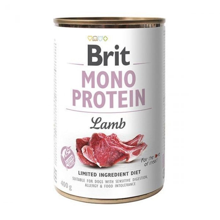 Brit Mono Protein Dog с ягненком 400 g